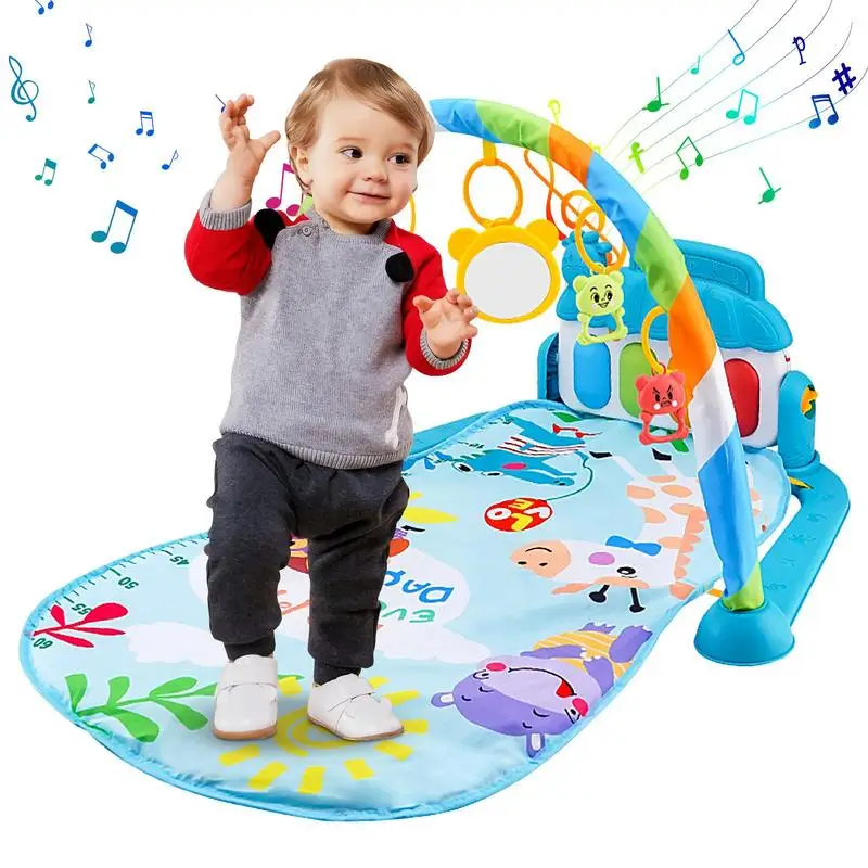 Toddler Play Gym 5 In-1 Toddler Activity Gym Non-slip Playmat Piano Activity Mat For Early Sensory Exploration 3-6-12 Months
Toddler Play Gym 5 In-1 Toddler Activity Gym Non-slip Playmat Piano Activity Mat For Early Sensory Exploration 3-6-12 Months
