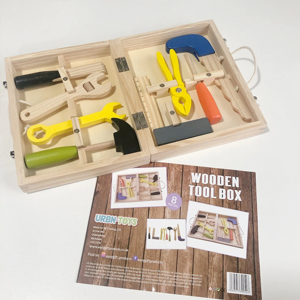 Wooden Carrying Tool Case Toys Pretend Disassembly Nut Toy for Children Cosplay Play Educational Toys Safety Great Gift
Wooden Carrying Tool Case Toys Pretend Disassembly Nut Toy for Children Cosplay Play Educational Toys Safety Great Gift