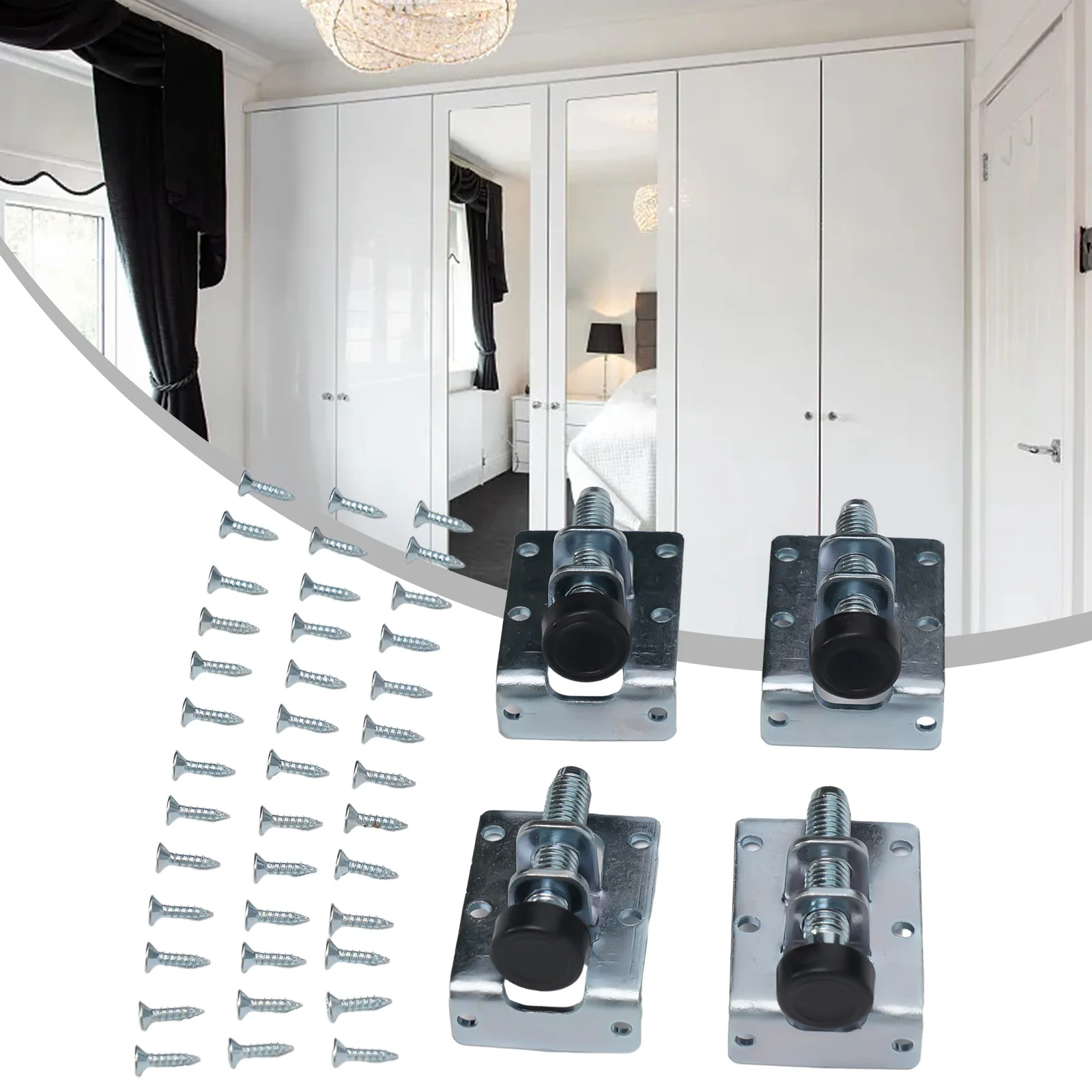 Leveling Table Feet Furniture Levelers Wardrobe 4pcs Adjustable Foot Pad Raised Support Side Mounted Table Feet
Leveling Table Feet Furniture Levelers Wardrobe 4pcs Adjustable Foot Pad Raised Support Side Mounted Table Feet