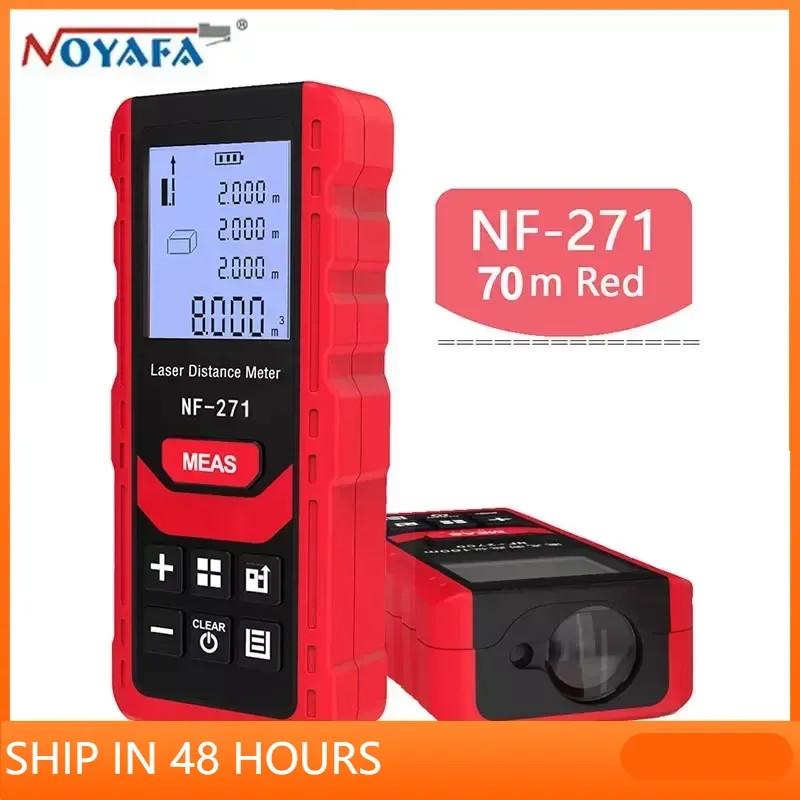 NOYAFA NF-271-50M/70M Laser Distance Meter Electronic Roulette Digital Metro Laser Range Finder Measuring Tape Device Tool
NOYAFA NF-271-50M/70M Laser Distance Meter Electronic Roulette Digital Metro Laser Range Finder Measuring Tape Device Tool