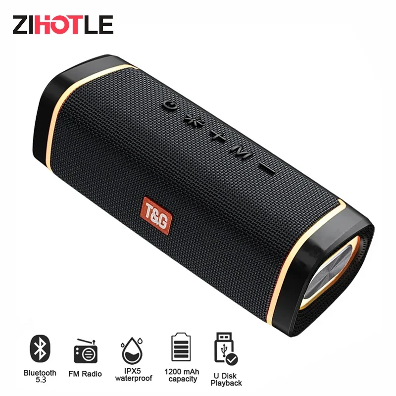 ZIHOTLE TG375 Wireless Bluetooth Speaker Outdoor Waterproof Portable Hook Mini Audio TWS Subwoofer Sound Box Caixa De Som
ZIHOTLE TG375 Wireless Bluetooth Speaker Outdoor Waterproof Portable Hook Mini Audio TWS Subwoofer Sound Box Caixa De Som