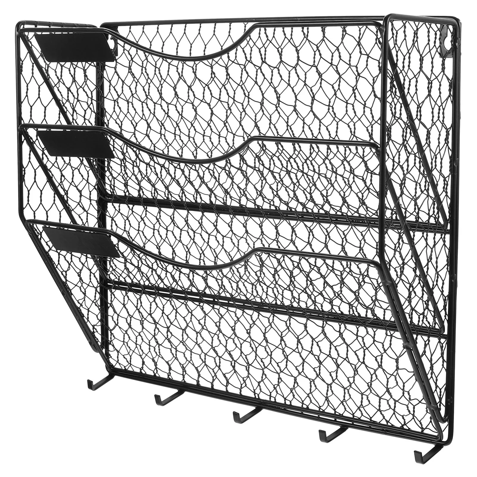 Magazine Display Stand Rack Wall Mounted Electric Wire File Organizer Iron Storage
Magazine Display Stand Rack Wall Mounted Electric Wire File Organizer Iron Storage