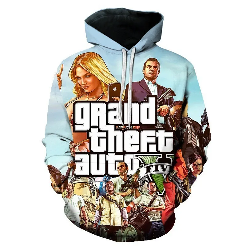2023 New Game GTA5 Grand Theft Auto Hoodies 3D Print Men Women Sweatshirt Casual Harajuku Pullover Tracksuit Men's Clothing
2023 New Game GTA5 Grand Theft Auto Hoodies 3D Print Men Women Sweatshirt Casual Harajuku Pullover Tracksuit Men's Clothing