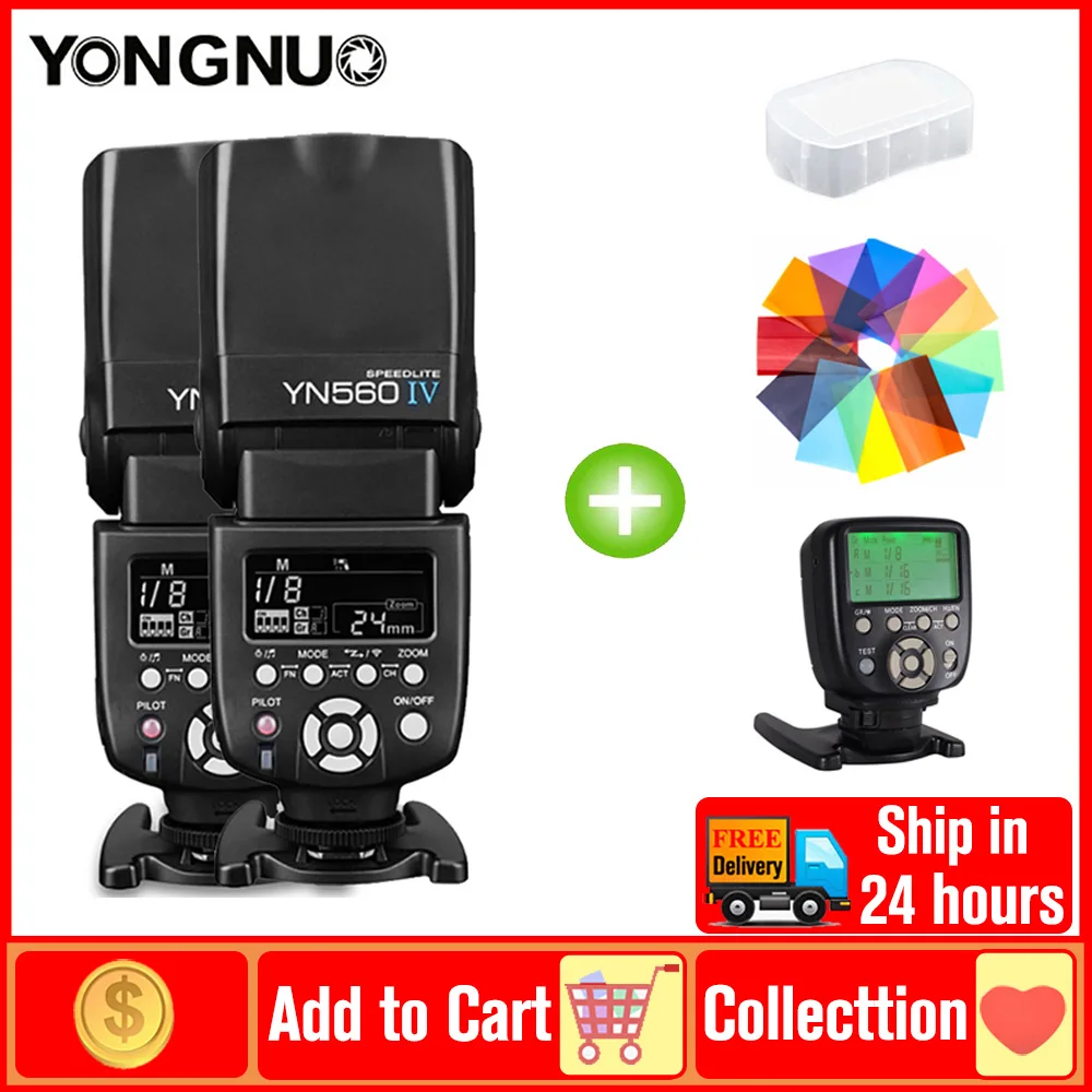 Yongnuo YN560IV YN560 IV Speedlite 2.4GHz Camera Flash for Canon Nikon Olympus DSLR Cameras 1100D 80D 90D 6D 5D 450D 650D 250D
Yongnuo YN560IV YN560 IV Speedlite 2.4GHz Camera Flash for Canon Nikon Olympus DSLR Cameras 1100D 80D 90D 6D 5D 450D 650D 250D