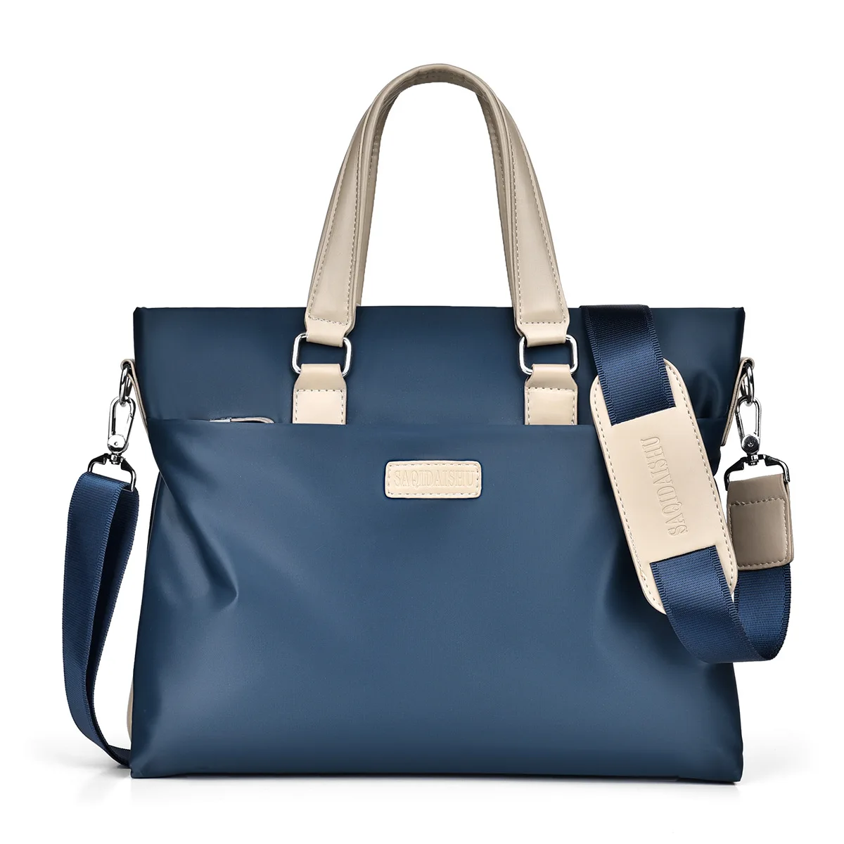 Новый модный мужской портфель, Повседневная сумка, мужская сумка через плечо, сумка Оксфорд, водонепроницаемая сумка для ноутбука, дорожная сумка, черная и синяя
Новый модный мужской портфель, Повседневная сумка, мужская сумка через плечо, сумка Оксфорд, водонепроницаемая сумка для ноутбука, дорожная сумка, черная и синяя