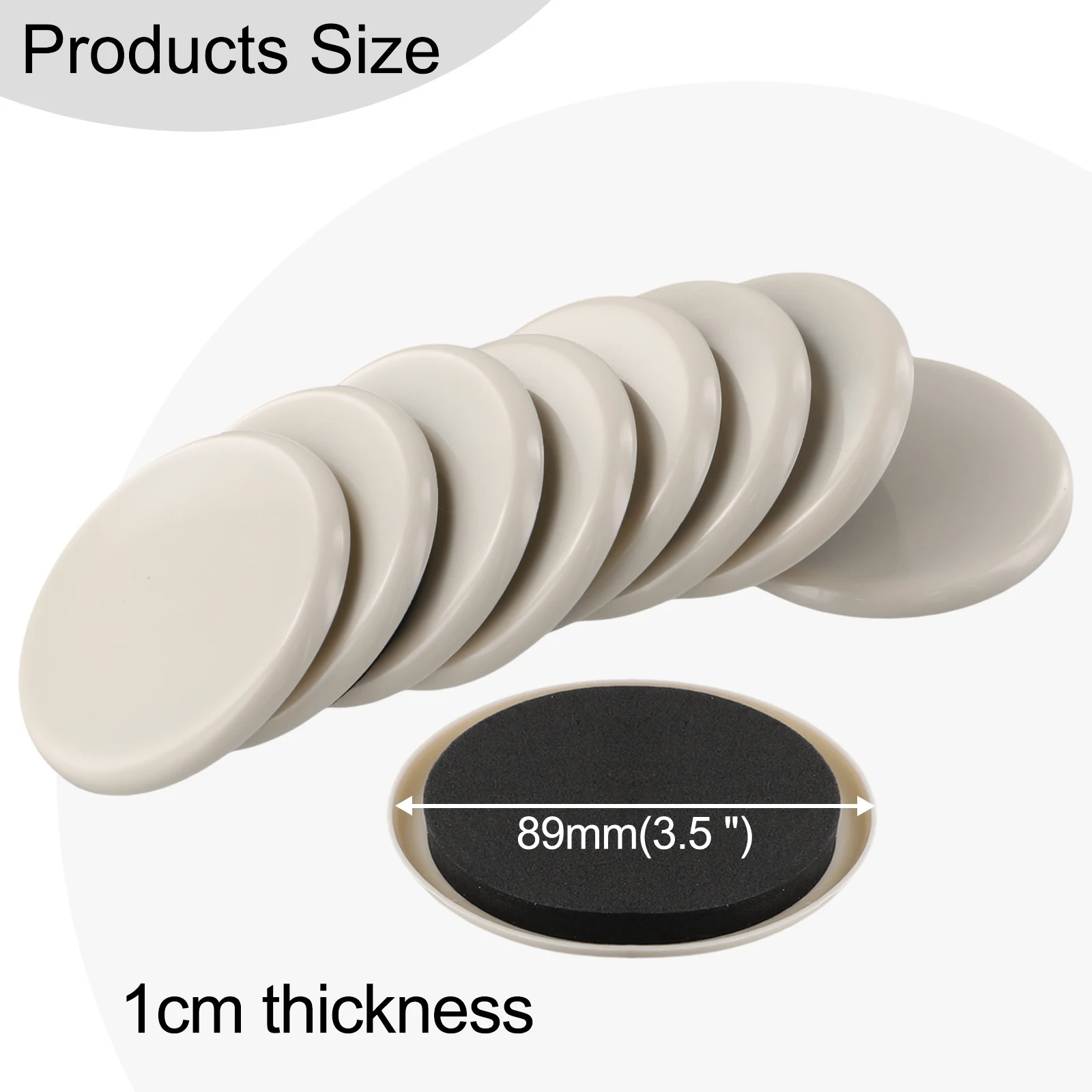 Wardrobe Closet Furniture Slider Moving Slider Furniture Sliding Mat Round 3.5inch Furniture Slider Furniture Moving Slider
Wardrobe Closet Furniture Slider Moving Slider Furniture Sliding Mat Round 3.5inch Furniture Slider Furniture Moving Slider