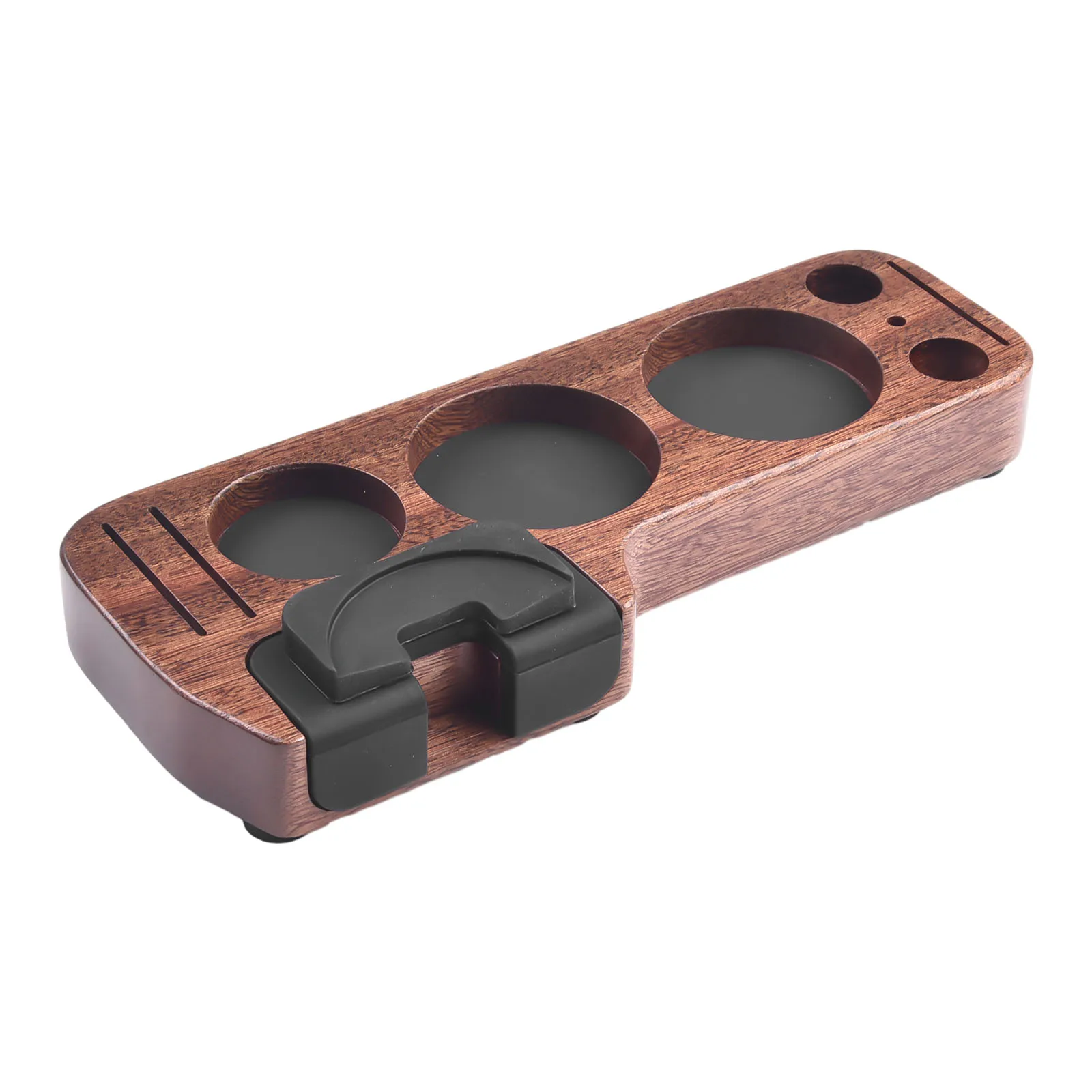 1pc 25x7.5x2.7cm Wood Universal Portafilter Holder Tamper Stand Distributor Organizer Coffee Tool Kitchen Dining Tools Parts
1pc 25x7.5x2.7cm Wood Universal Portafilter Holder Tamper Stand Distributor Organizer Coffee Tool Kitchen Dining Tools Parts