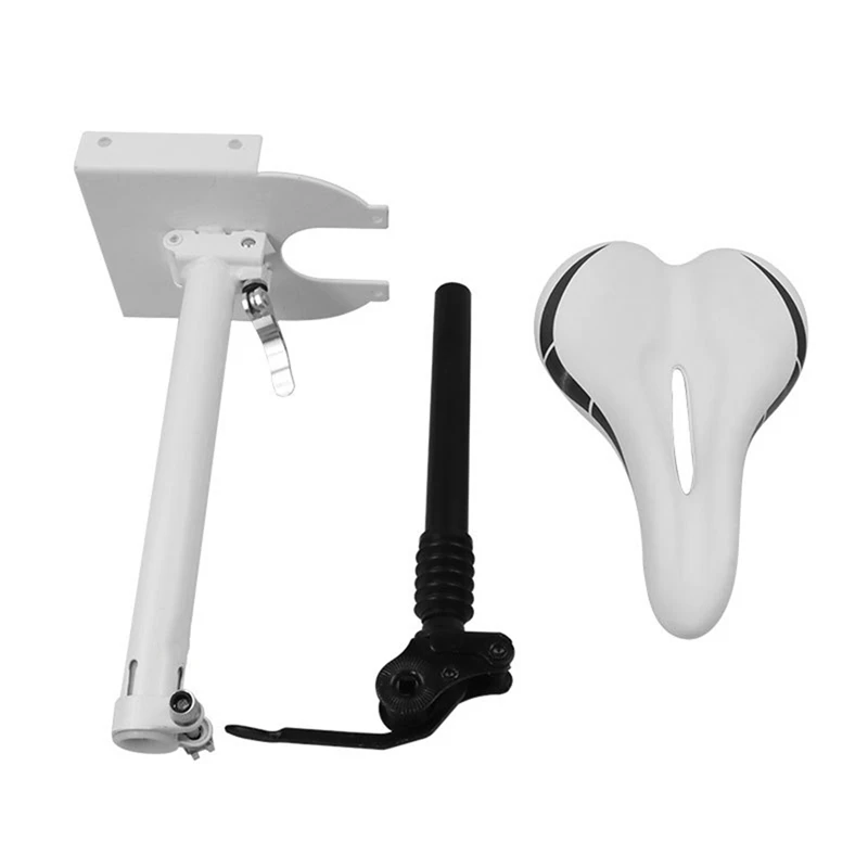 Electric Scooter Seat Adjustable Saddle Set Shockproof Bike Seat Cushion Can Be Raised Lowered For Xiaomi M365/Pro Parts White
Electric Scooter Seat Adjustable Saddle Set Shockproof Bike Seat Cushion Can Be Raised Lowered For Xiaomi M365/Pro Parts White