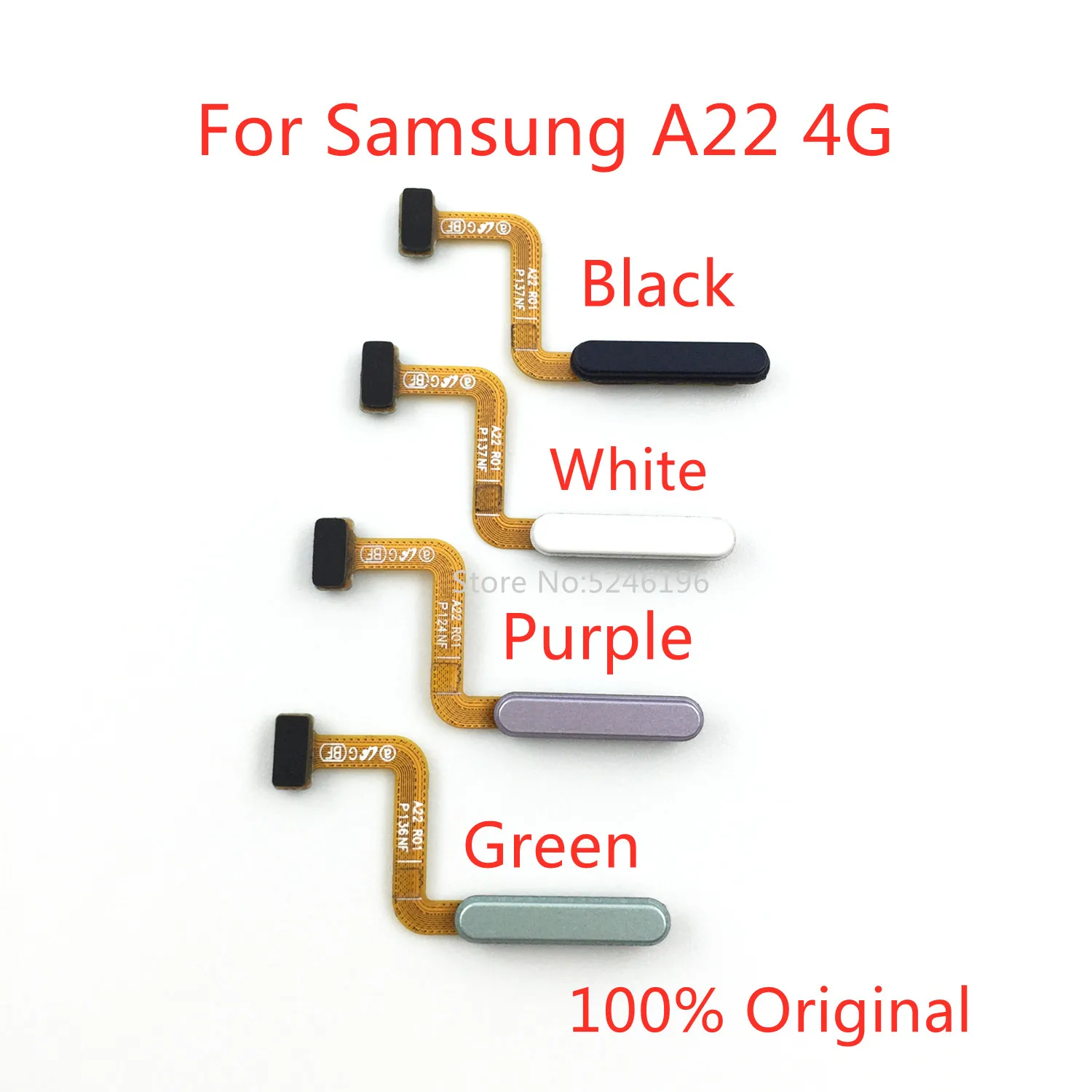 1pcs Home Return Key Menu Button Fingerprint Sensor Flex Cable For Samsung Galaxy A22 4G A225 Touch ID Original Repair Part
1pcs Home Return Key Menu Button Fingerprint Sensor Flex Cable For Samsung Galaxy A22 4G A225 Touch ID Original Repair Part