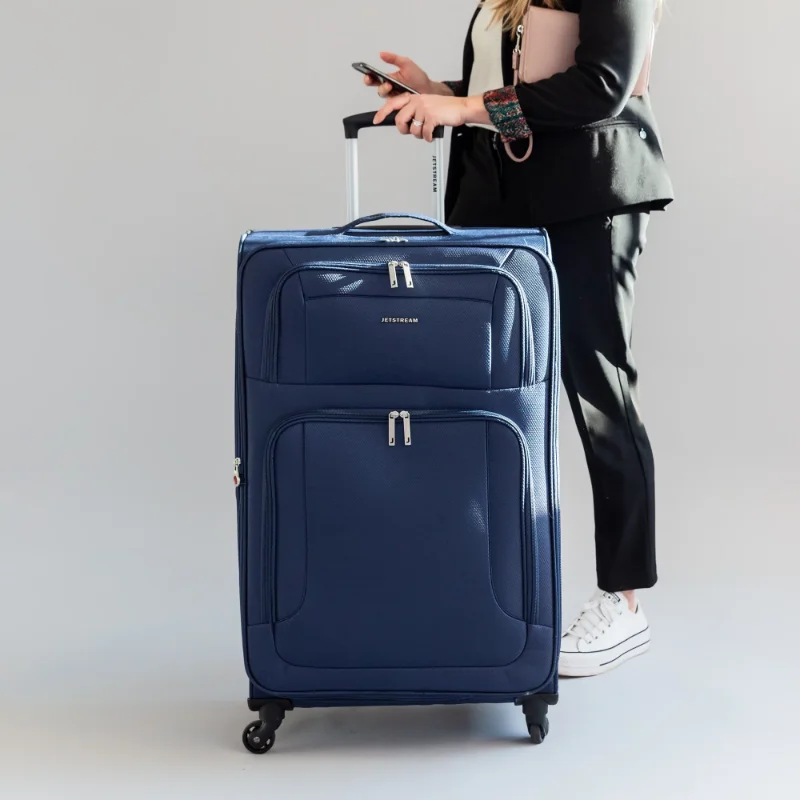 Jetstream 28-inch Softside Rolling Spinner Upright Checked Luggage, Navy luggage suitcase clothes organizer
Jetstream 28-inch Softside Rolling Spinner Upright Checked Luggage, Navy luggage suitcase clothes organizer