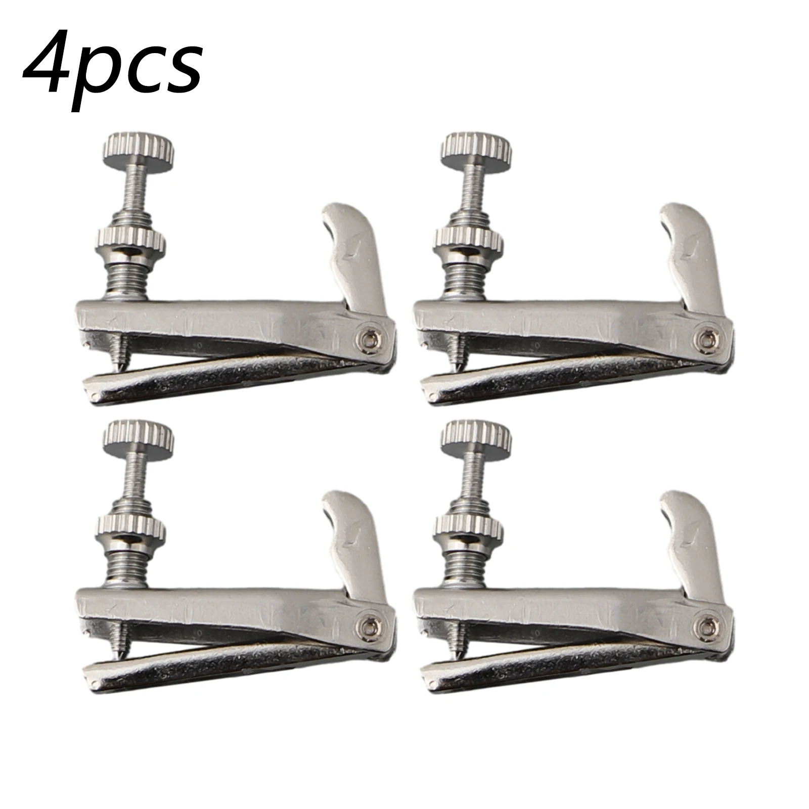 4Pcs/set Metal Violin Fine Tuner String Adjuster Tuning Black For 4/4 3/4 Violins Spinner Tuning Screw Musical Instrument Parts
4Pcs/set Metal Violin Fine Tuner String Adjuster Tuning Black For 4/4 3/4 Violins Spinner Tuning Screw Musical Instrument Parts