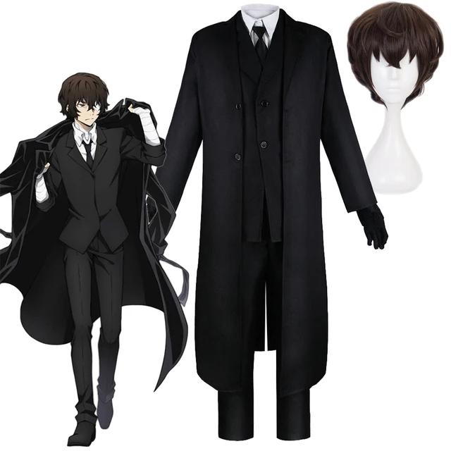 Anime Bungo Stray Dogs dazai osamu Cosplay Costume Wig Outfits Halloween Carnival Suit Role Play For Men Boy
Anime Bungo Stray Dogs dazai osamu Cosplay Costume Wig Outfits Halloween Carnival Suit Role Play For Men Boy
