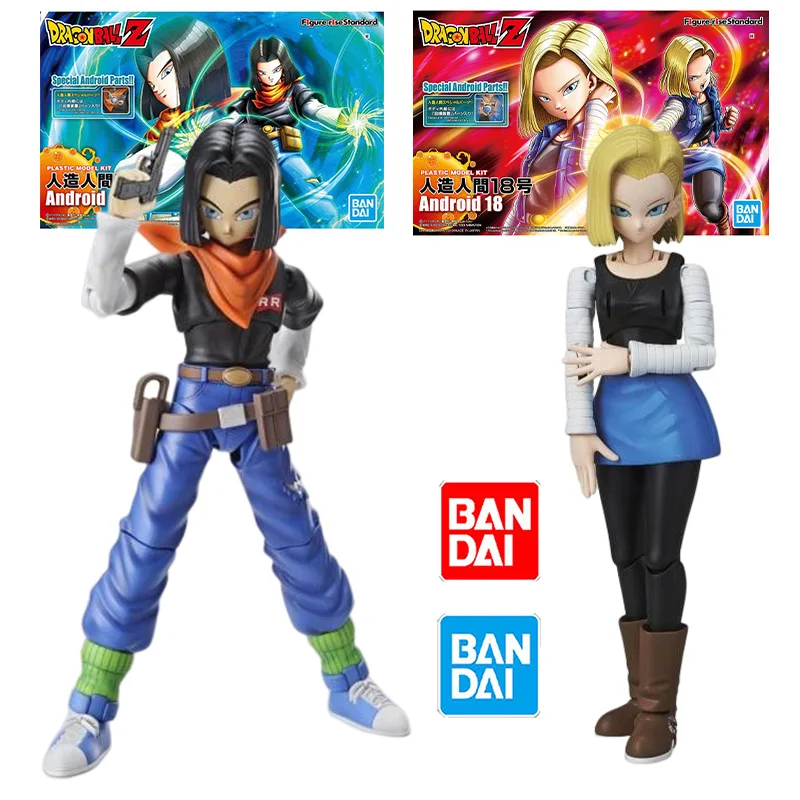 Фигурка Bandai Rise Standard Dragon Ball Andorid #17 Android #18 в сборе, мультяшная аниме экшн-фигурка, модель, игрушка, набор моделей гаража
Фигурка Bandai Rise Standard Dragon Ball Andorid #17 Android #18 в сборе, мультяшная аниме экшн-фигурка, модель, игрушка, набор моделей гаража