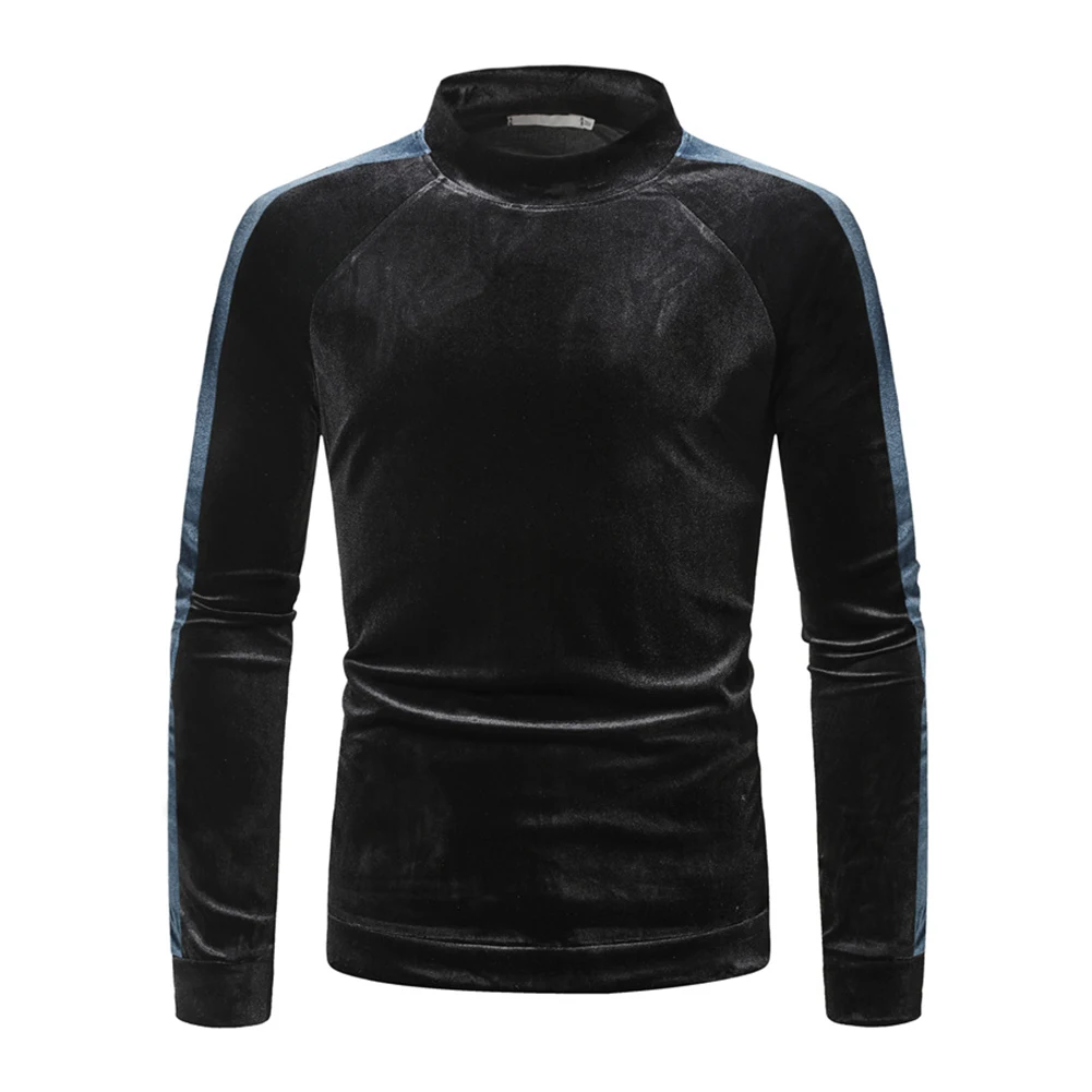 Mens Velvet Half Turtleneck Pullover Long Sleeve Jumper Tops Warm Slim T-Shirt Winter Warm Solid Color T-shirts
Mens Velvet Half Turtleneck Pullover Long Sleeve Jumper Tops Warm Slim T-Shirt Winter Warm Solid Color T-shirts