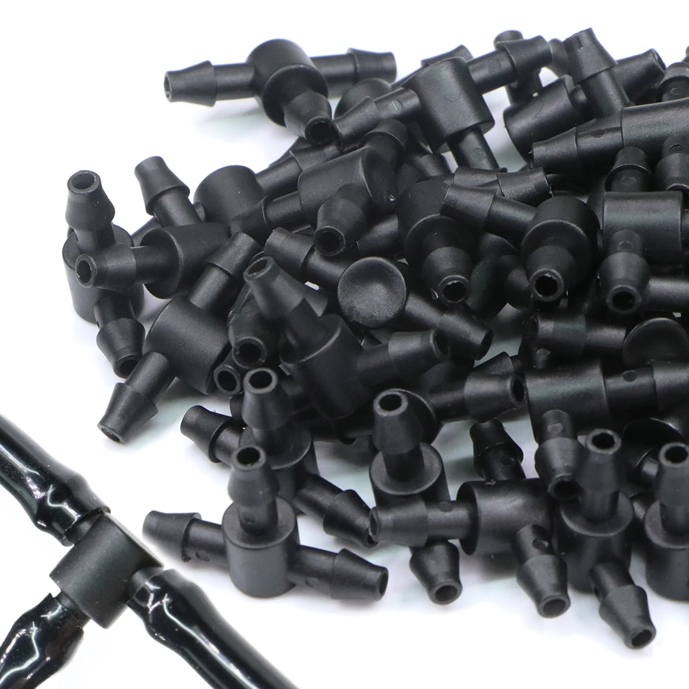 1/4" 4/7mm Tee Quick Connector 3-way Joints Adapter Extender for Irrigation Pipe Tube Connect Repair Garden Watering Accessories
1/4" 4/7mm Tee Quick Connector 3-way Joints Adapter Extender for Irrigation Pipe Tube Connect Repair Garden Watering Accessories