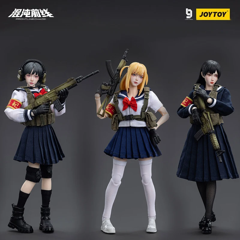 

JOYTOY LEVEL NINE 1/12 Fighting Girl Figurine Frontline Chaos Amy Dora Xena 6Inch Women Soldier Action Figure Collectible Doll