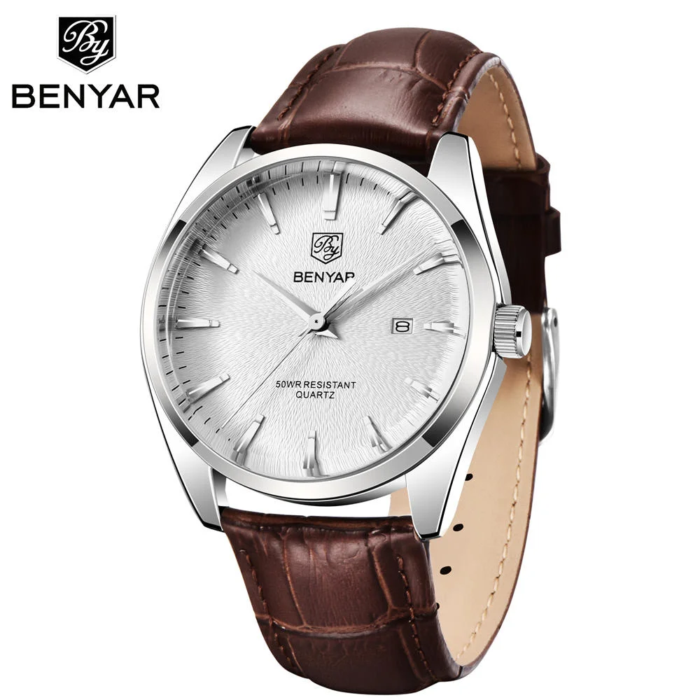 BENYAR Top Brand Luxury Waterproof Men's Quartz Watch Fashion Casual Sports Watch Military Watch For Men Reloj Hombre
BENYAR Top Brand Luxury Waterproof Men's Quartz Watch Fashion Casual Sports Watch Military Watch For Men Reloj Hombre