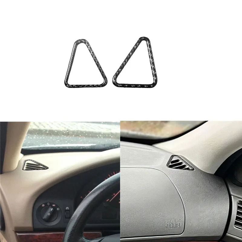 Carbon Fiber Car Side Dashboard Air Vent Frame Cover Stickers For BMW 5 Series 1998-2003 Interior Accessories
Carbon Fiber Car Side Dashboard Air Vent Frame Cover Stickers For BMW 5 Series 1998-2003 Interior Accessories