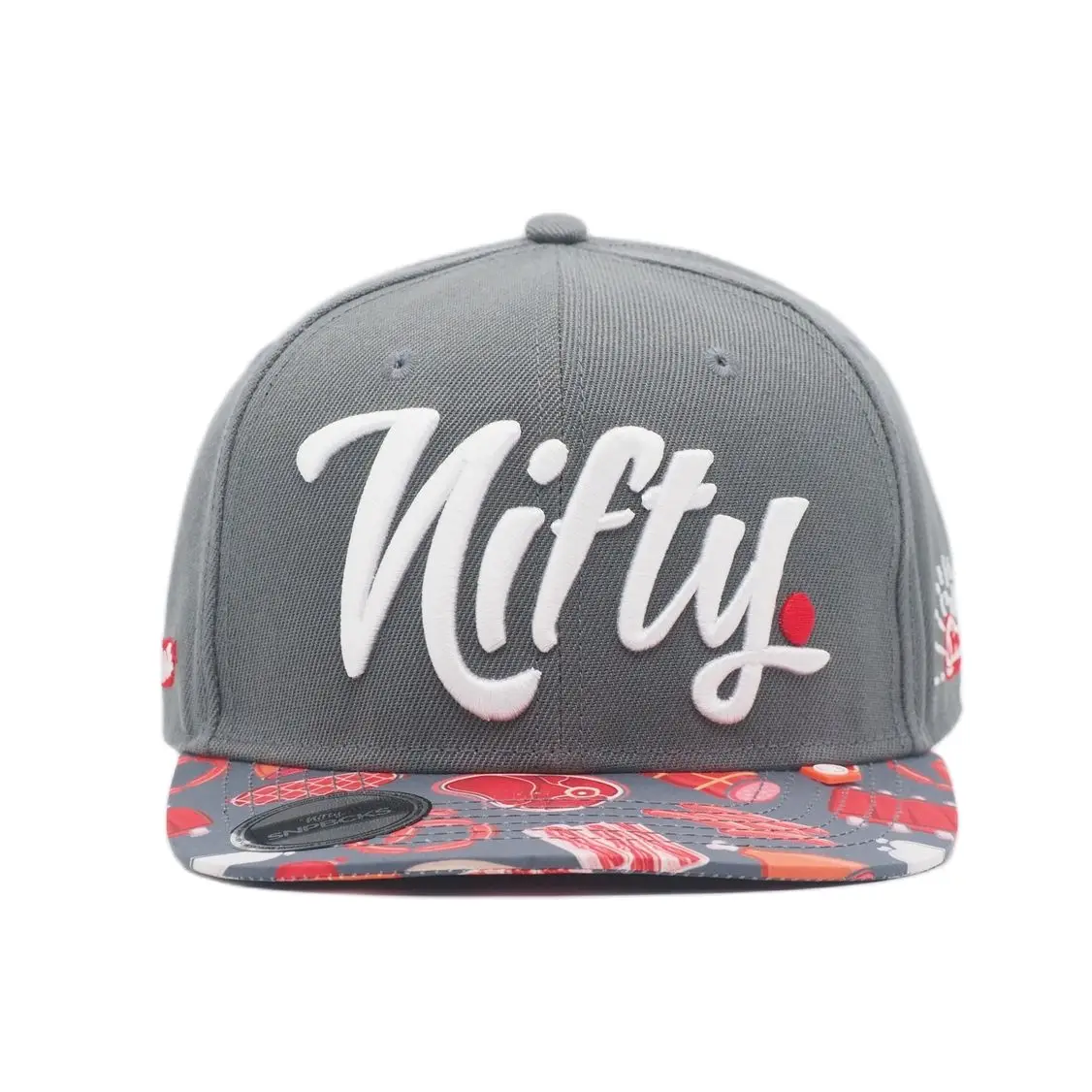 

Nifty Snapback Cap BBQ Printing Flat Bill Baseball Hat Sausage Embroidery German Car Calture Inspired Brand Headwear