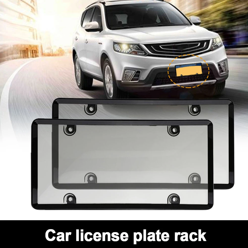 2pcs Clear Reflective Anti Speed Red Light Toll Camera Stopper License Plate Cover Modified License Plate Protective Shell
2pcs Clear Reflective Anti Speed Red Light Toll Camera Stopper License Plate Cover Modified License Plate Protective Shell