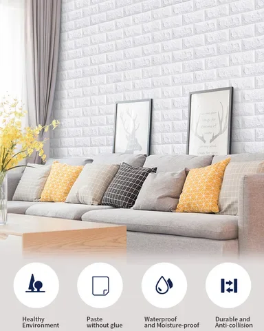 Embossed Corner Line 3D Foam Wall Waist Line Waterproof Border Self-adhesive 2.3m Wall Edge Strip Decor Wall Sticker
Embossed Corner Line 3D Foam Wall Waist Line Waterproof Border Self-adhesive 2.3m Wall Edge Strip Decor Wall Sticker