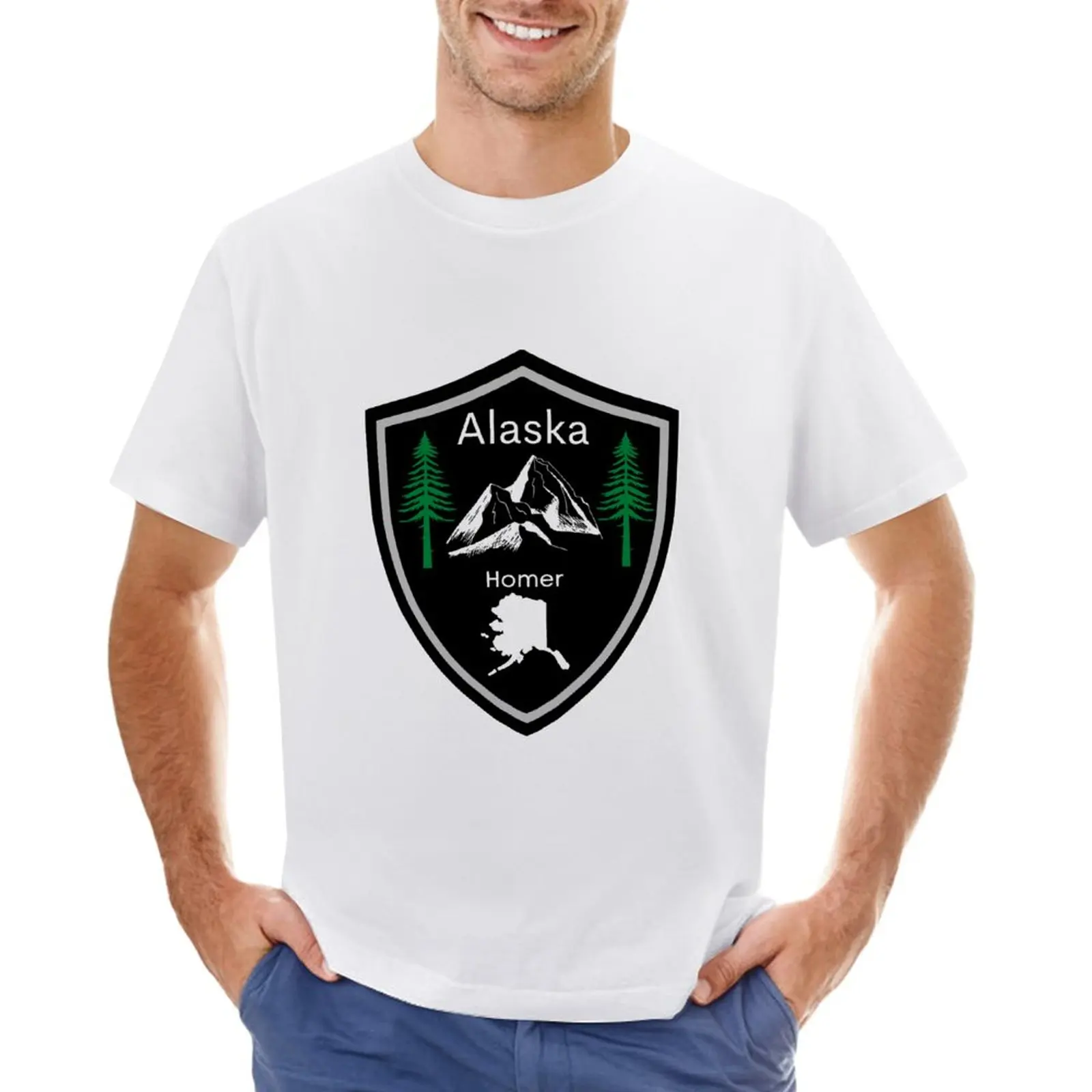 Homer, Alaska - Design T-Shirt tees plus sizes animal prinfor boys summer clothes plain black t shirts men
Homer, Alaska - Design T-Shirt tees plus sizes animal prinfor boys summer clothes plain black t shirts men