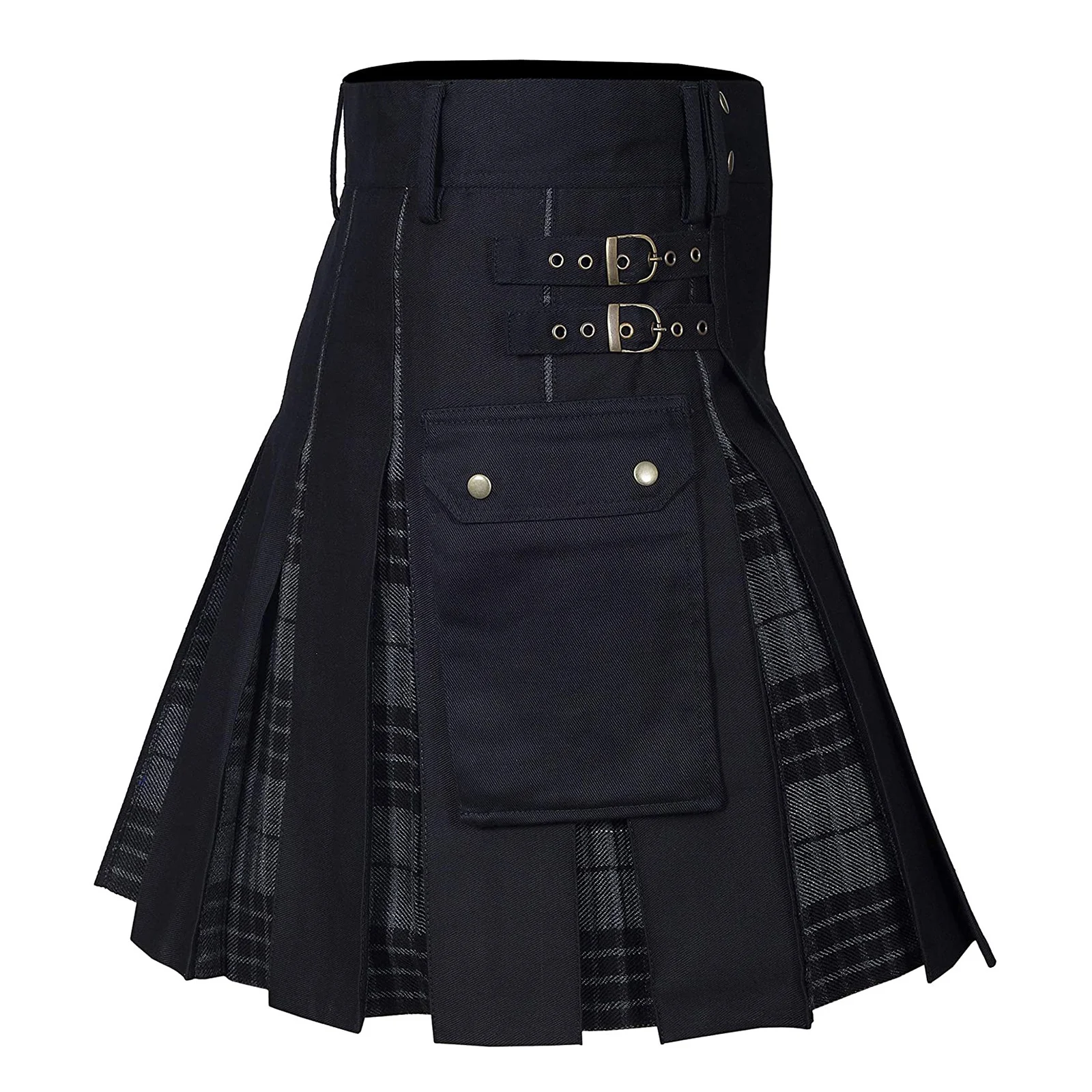 Mens Scotland Ireland Adjustable Buckle Cargo Pockets Festival Kilt Modern Hybrid Tartan Utility Kilt Party Cosplay Performance
Mens Scotland Ireland Adjustable Buckle Cargo Pockets Festival Kilt Modern Hybrid Tartan Utility Kilt Party Cosplay Performance