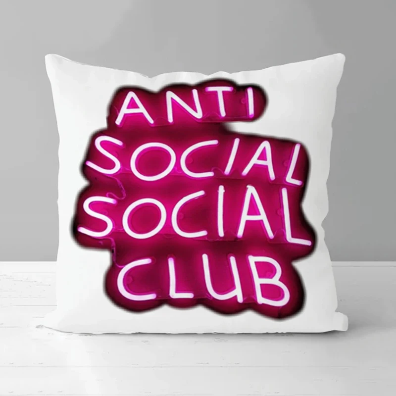 Подушки для дивана декоративная наволочка Anti Social Club 45x45, наволочки с двусторонним принтом, декоративный короткий плюш
Подушки для дивана декоративная наволочка Anti Social Club 45x45, наволочки с двусторонним принтом, декоративный короткий плюш