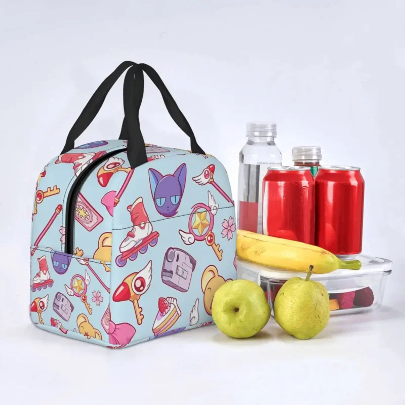Lunch Bags for Men Women Cardcaptor Sakura Card Captor Insulated Cooler Portable School Polyester Lunch Box Food Bag
Lunch Bags for Men Women Cardcaptor Sakura Card Captor Insulated Cooler Portable School Polyester Lunch Box Food Bag