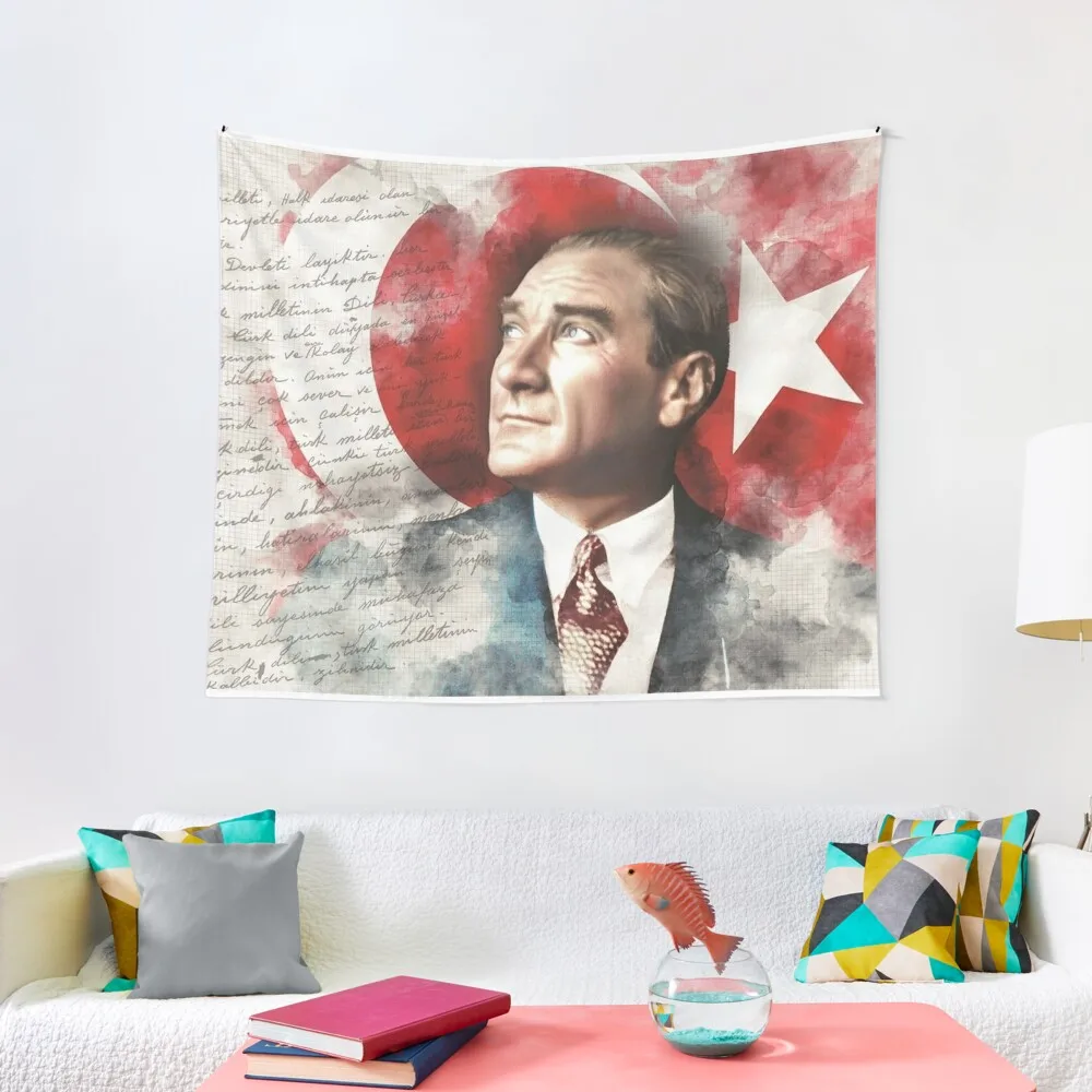 Ataturk Turkish Flag Tapestry Funny Tapestry Aesthetics For Room Decoration Room Home Decorating
Ataturk Turkish Flag Tapestry Funny Tapestry Aesthetics For Room Decoration Room Home Decorating