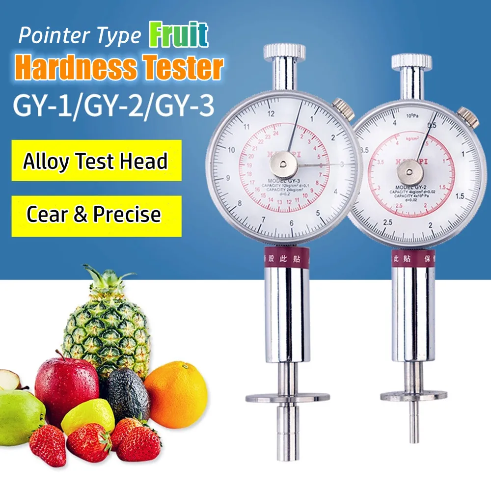 GY-1 GY-2 GY-3 указатель твердости фруктов, портативный эетрометр для фруктов, стальной склерометр для фруктов, яблоко, груша, банан, дюрометр
GY-1 GY-2 GY-3 указатель твердости фруктов, портативный эетрометр для фруктов, стальной склерометр для фруктов, яблоко, груша, банан, дюрометр