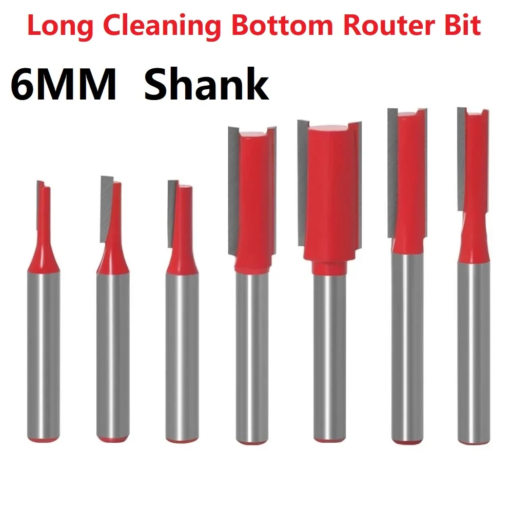 1pcs 6MM Shank Milling Cutter Wood Carving Single Double Flute Straight Router Bit For Hand Making Drawer Other Woodworking
1pcs 6MM Shank Milling Cutter Wood Carving Single Double Flute Straight Router Bit For Hand Making Drawer Other Woodworking