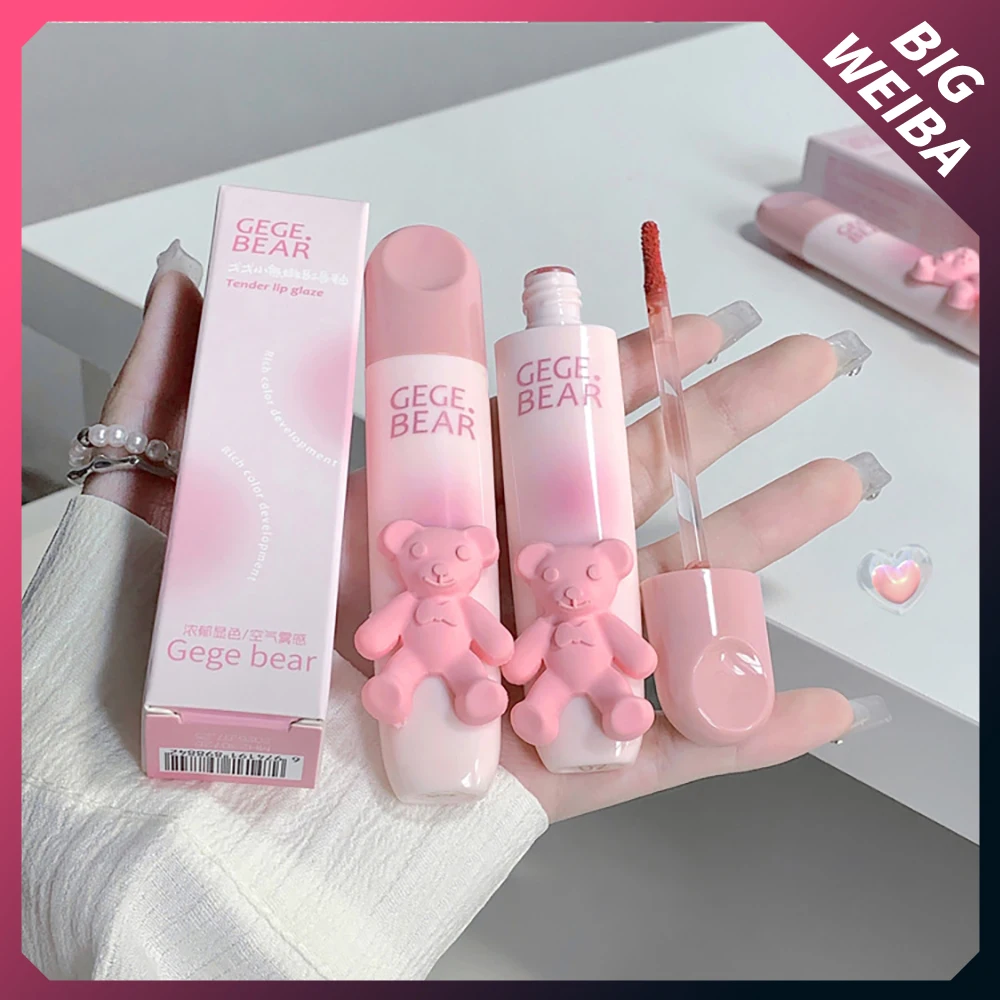 Cute Bear Women Lipstick 5 Colors Makeup Matte Lipgloss Long Lasting Sexy Moisture Red Lip Matte Lipstick Make-Up Wholesale
Cute Bear Women Lipstick 5 Colors Makeup Matte Lipgloss Long Lasting Sexy Moisture Red Lip Matte Lipstick Make-Up Wholesale
