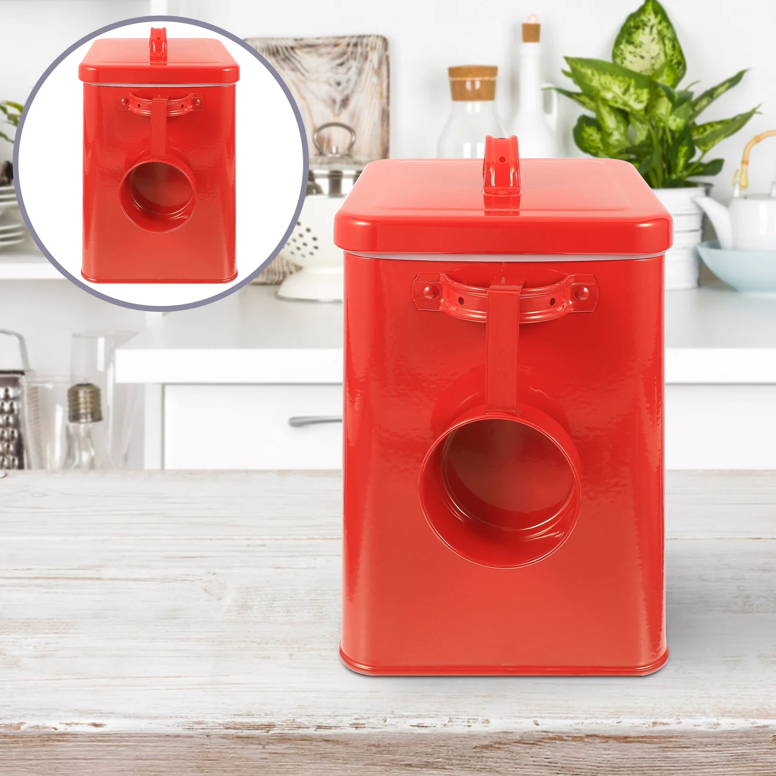 Tote Bins for Storage with Lid Kitchen Bucket Cat Food Dispenser Sugar Container Laundry Detergent Box Iron
Tote Bins for Storage with Lid Kitchen Bucket Cat Food Dispenser Sugar Container Laundry Detergent Box Iron