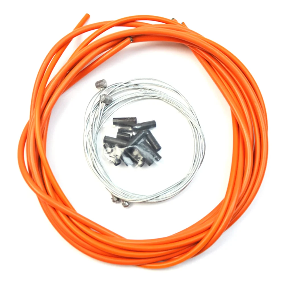 Bike Brake Cable for Mountain Bike or Road Bikes, Universal Shifter Cable Set
Bike Brake Cable for Mountain Bike or Road Bikes, Universal Shifter Cable Set