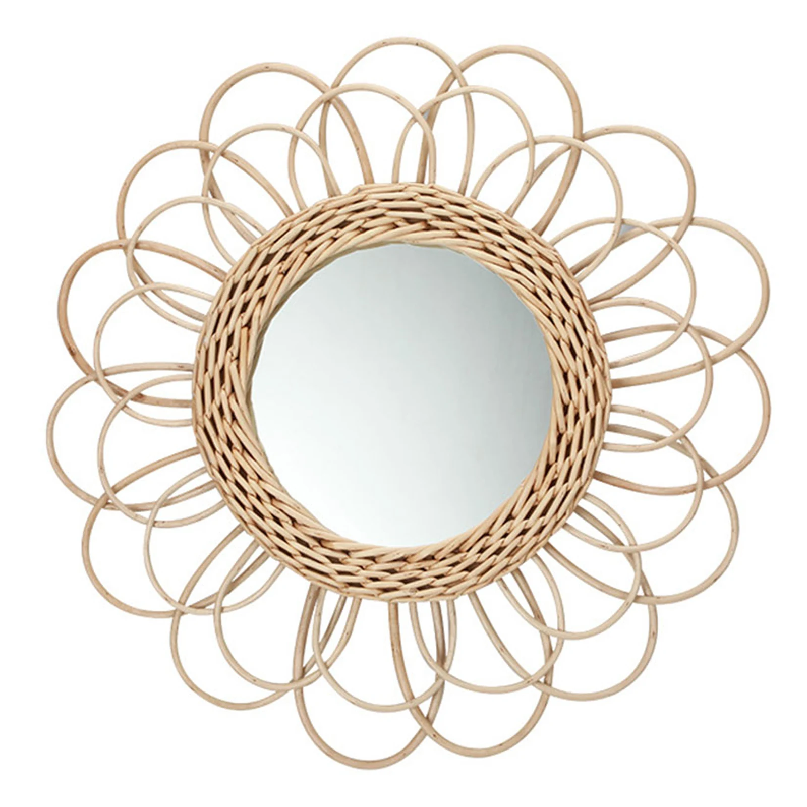 Vintage Style Corridor Diameter 15.75" Handwoven Art Sunburst Wall Decor Bohemian Look Handwoven Art Makeup Mirror
Vintage Style Corridor Diameter 15.75" Handwoven Art Sunburst Wall Decor Bohemian Look Handwoven Art Makeup Mirror