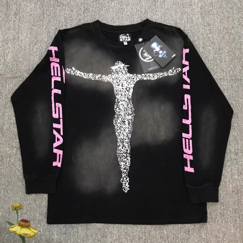 Hellstar Long Sleeve T-shirt Letter Logo Print Fashion Fallow Men Women Hell Star Top Tee T Shirt One Day Shipped Out
Hellstar Long Sleeve T-shirt Letter Logo Print Fashion Fallow Men Women Hell Star Top Tee T Shirt One Day Shipped Out