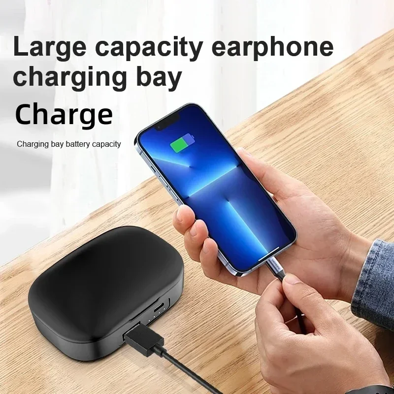 HiFi Music Earphones10 Hours Waterproof Headphones Noise Reduction Earbuds Play time TWS With Mic Headsets Wireless Bluetooth
HiFi Music Earphones10 Hours Waterproof Headphones Noise Reduction Earbuds Play time TWS With Mic Headsets Wireless Bluetooth