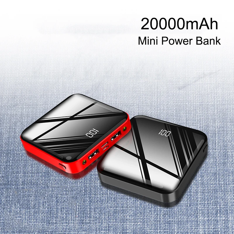 Power Bank 20000mAh Portable Mini Powerbank With LED Light For iPhone 13 12 Xiaomi Samsung S23 Huawei External Battery Charger
Power Bank 20000mAh Portable Mini Powerbank With LED Light For iPhone 13 12 Xiaomi Samsung S23 Huawei External Battery Charger
