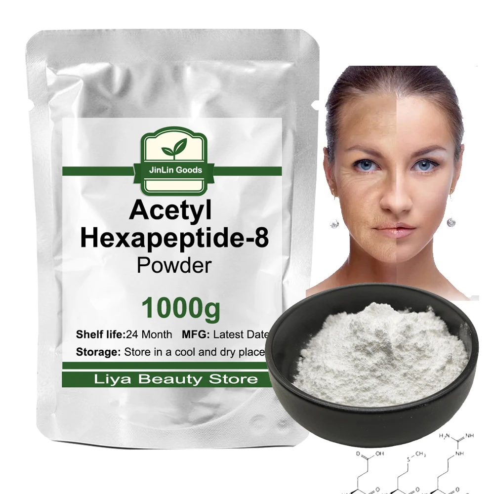 

50-1000g Cosmetic Raw Material Acetyl Hexapeptide-8 Wrinkle Removing Hexapeptide Powder