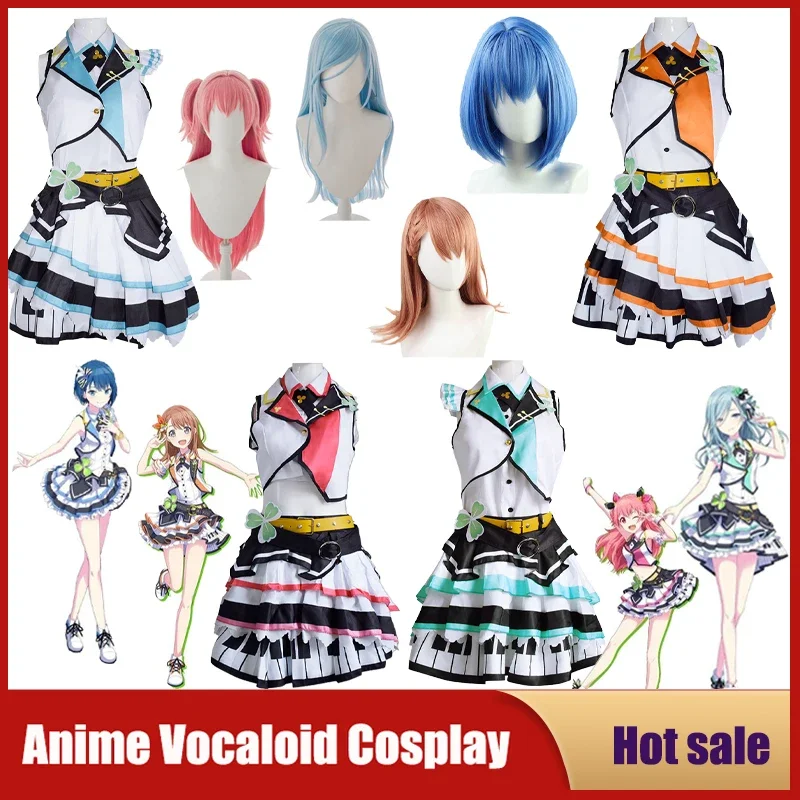 Цветной Косплей проект Sekai для сцены Аниме Vocaloid MORE JUMP Costum Hanasato Minori Momoi Airi Hinomori Shizuku
Цветной Косплей проект Sekai для сцены Аниме Vocaloid MORE JUMP Costum Hanasato Minori Momoi Airi Hinomori Shizuku