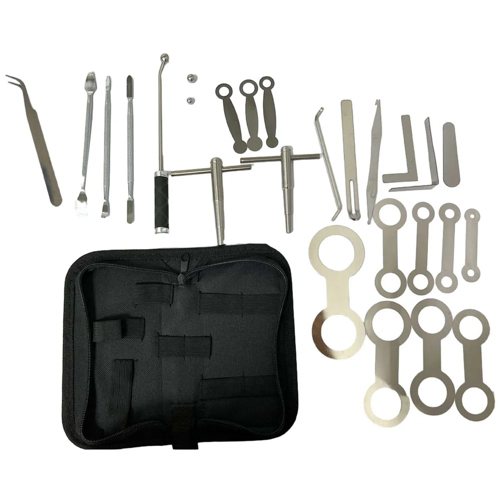 Repair Kit Saxophone Tool 20*10*5cm Practical Parts Steel With Storage Case Woodwind Parts Durable For Saxophone
Repair Kit Saxophone Tool 20*10*5cm Practical Parts Steel With Storage Case Woodwind Parts Durable For Saxophone