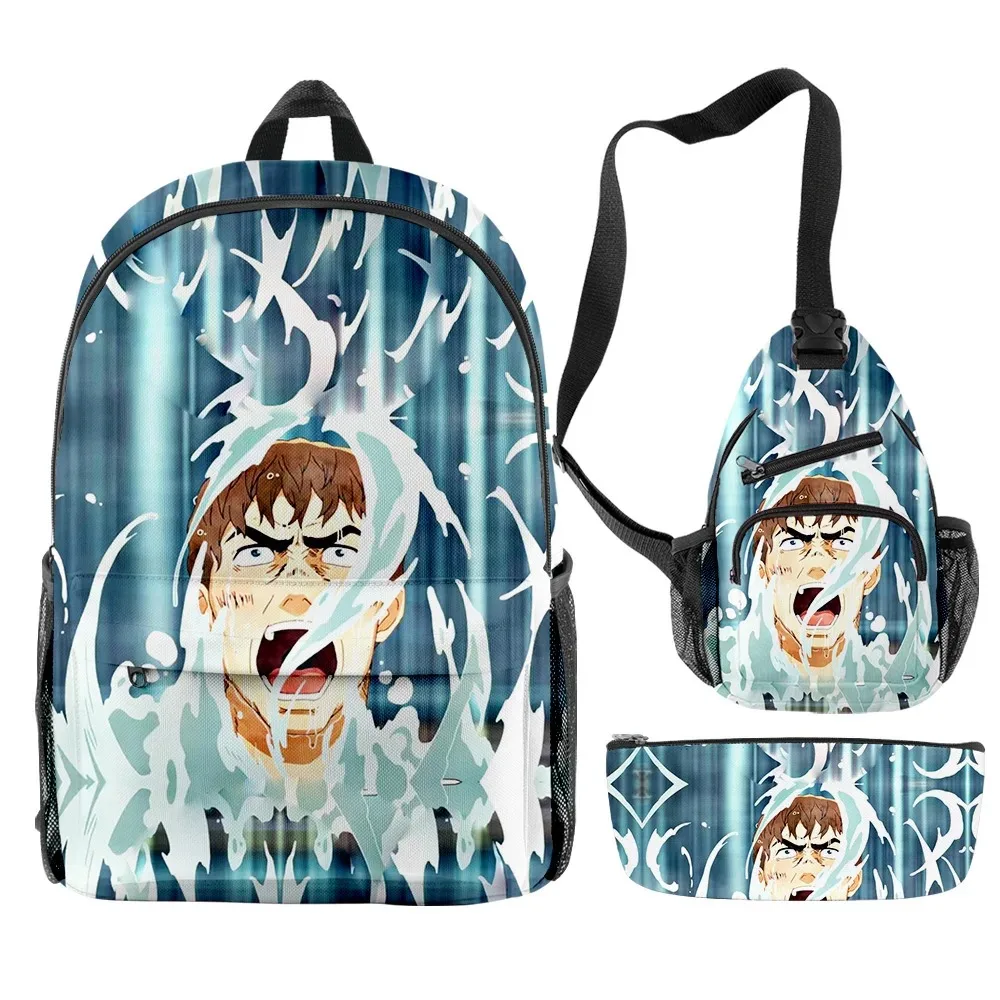 Thermae Romae Novae Anime Merch 3 pçs/set Saco Escolar de Viagem Crossbody Bagl Lápis saco Terno Para Crianças Aldult 2024
Thermae Romae Novae Anime Merch 3 pçs/set Saco Escolar de Viagem Crossbody Bagl Lápis saco Terno Para Crianças Aldult 2024
