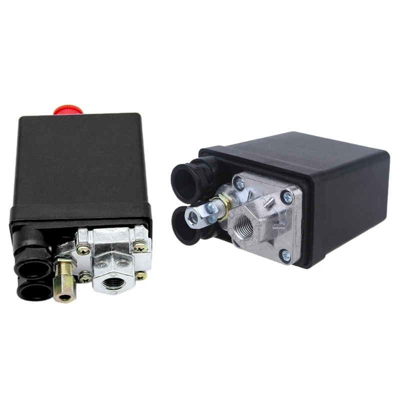 Heavy Duty Compressor Pressure Switch Control for Valve Automatic Trip 90-120PSI 1/4 Port for Small Compressing DropShipping
Heavy Duty Compressor Pressure Switch Control for Valve Automatic Trip 90-120PSI 1/4 Port for Small Compressing DropShipping