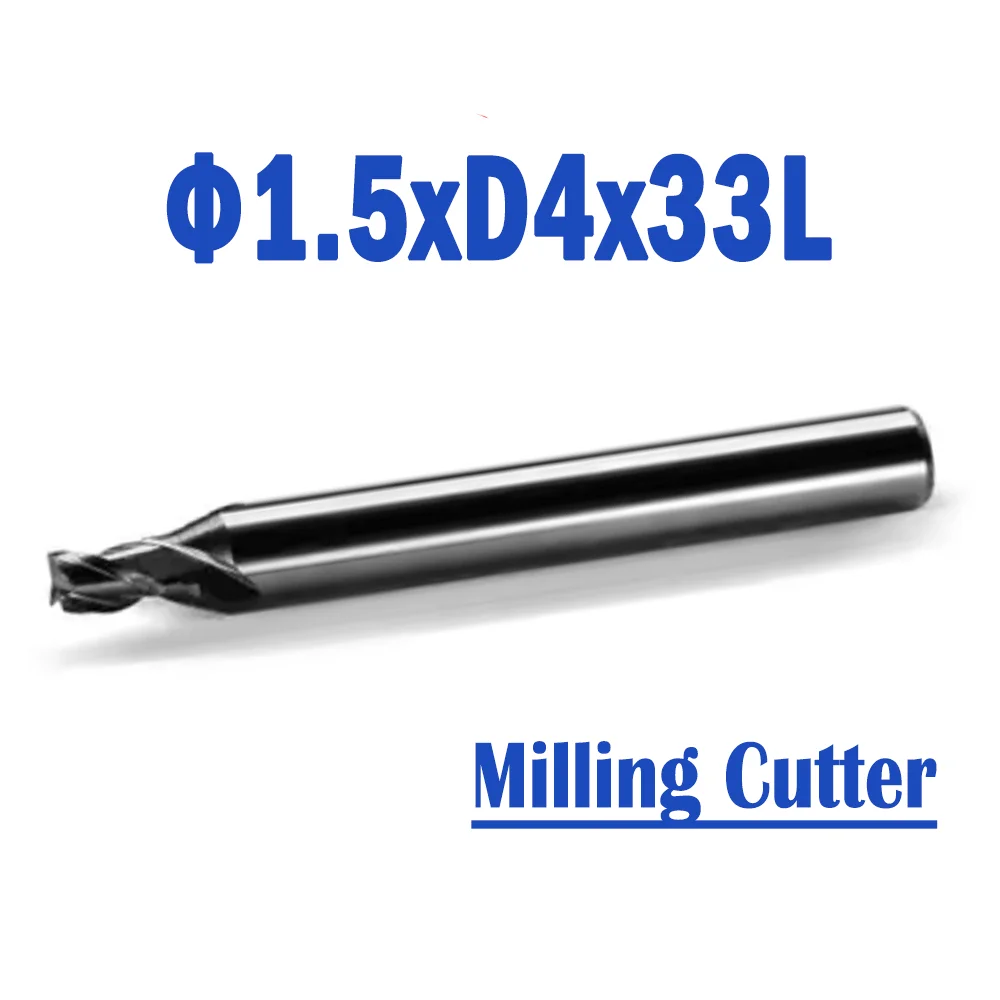 2 шт./партия Φ 1. 5xd4x33l Raize 60 Series Pro Keyline NINJA CNC карбидный фрезерный станок Accerioes
2 шт./партия Φ 1. 5xd4x33l Raize 60 Series Pro Keyline NINJA CNC карбидный фрезерный станок Accerioes