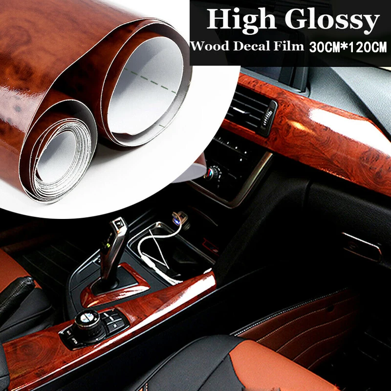 Auto Glossy Sticker Waterproof Auto Internal Adhesive DIY Film Wood Grain Vinyl Decal Interior Accessory
Auto Glossy Sticker Waterproof Auto Internal Adhesive DIY Film Wood Grain Vinyl Decal Interior Accessory