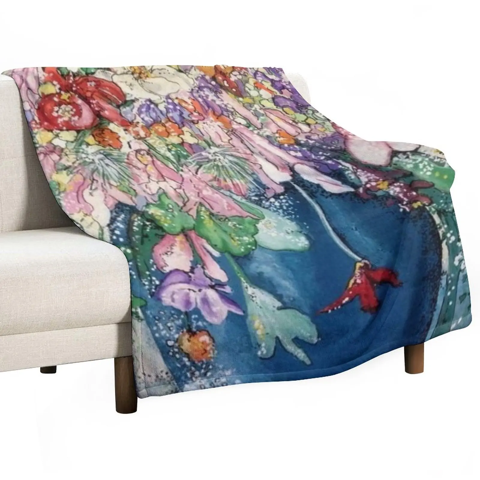 Vase of Spring Flowers Throw Blanket Weighted Blanket Bed covers Luxury Designer Blanket Fluffy Soft Blankets
Vase of Spring Flowers Throw Blanket Weighted Blanket Bed covers Luxury Designer Blanket Fluffy Soft Blankets