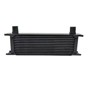 T-6061 Aluminum An10 Universal Engine Transmission Oil Cooler Long Service Life For Cooling Engine Oil Rear Differential