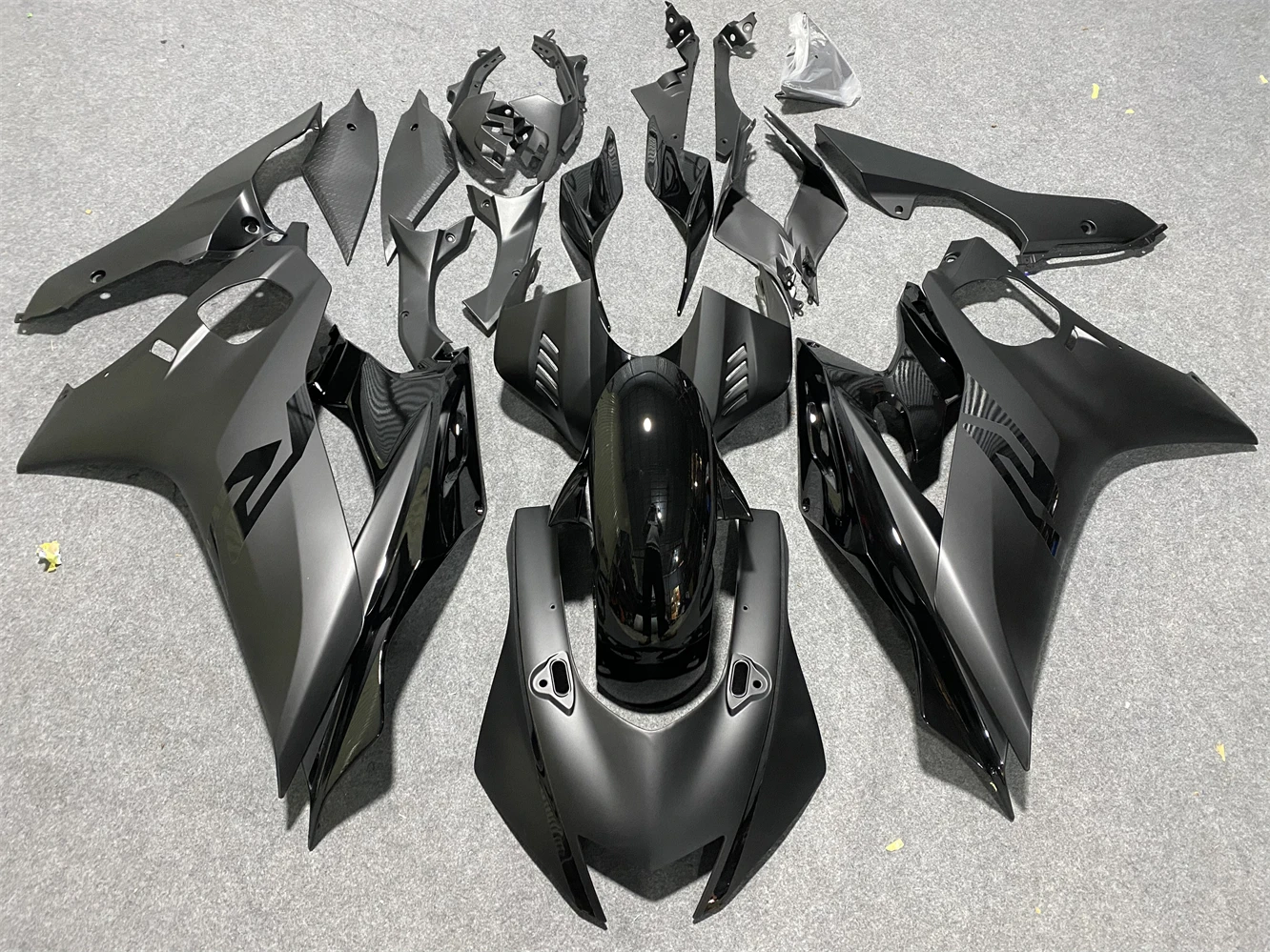 

New ABS Whole Motorcycle Fairing Kit Fit Bodywork For YAMAHA YZF R6 2017 2018 2019 2020 17 18 19 20 Matte black