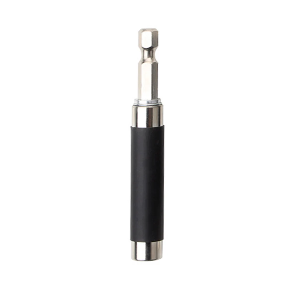 

Retractable Rod Extension Rod Zinc Alloy Plating 80mm 120mm 140mm Silver Durable 1/4 Inch Hexagon Handles Tool